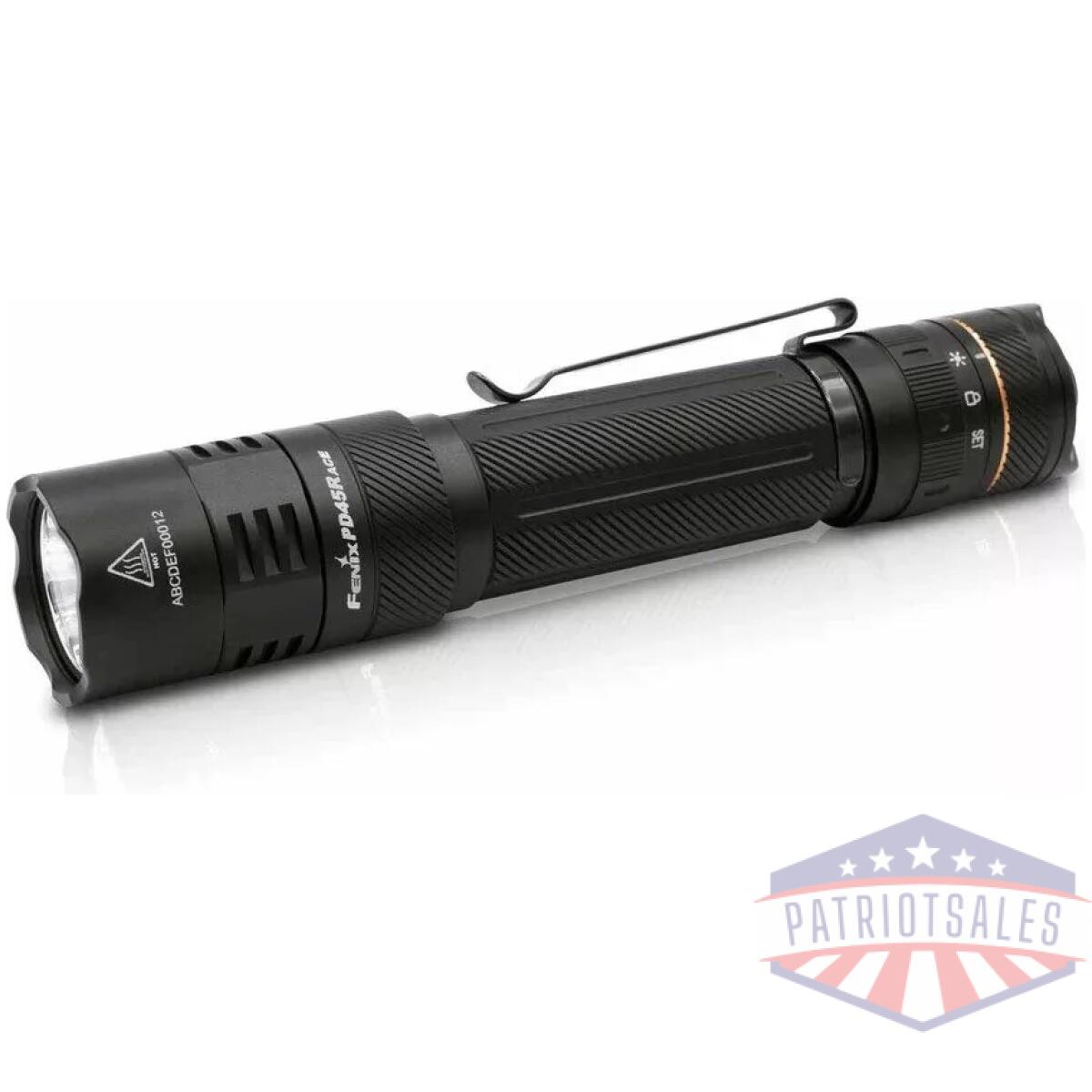 Fnx-pd45racbk - pd45r ace flashlight - fnx pd45racbk