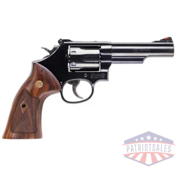 S&W 19 CLASSIC 357MAG 4.25" - BLUED WOOD GRIPS NO INT LOCK