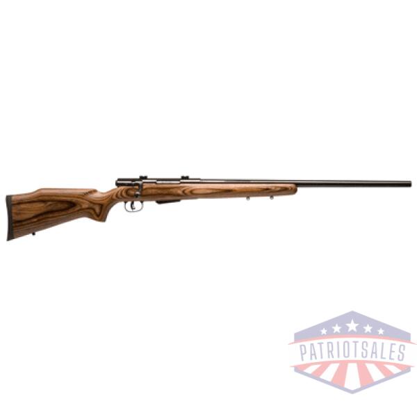 SAVAGE 25LW VARMINTER 17HORNET - 24" ACCU TGR BLUE/BRN LAMINATE