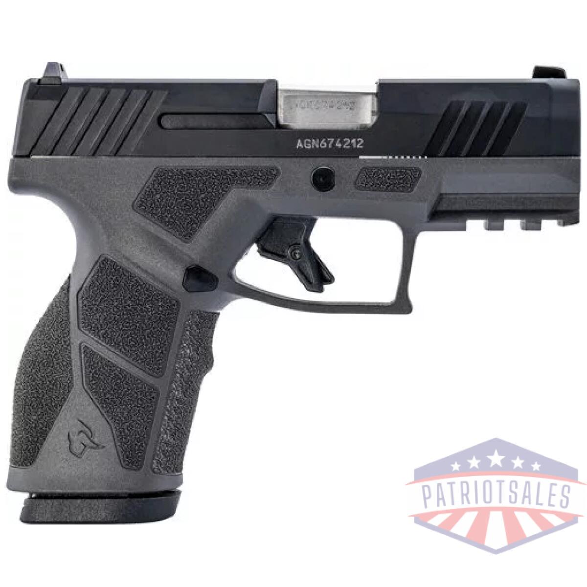 G1gx2931g - taurus gx2 9mm 13-shot adj. - gray frame black slide - g1gx2931g