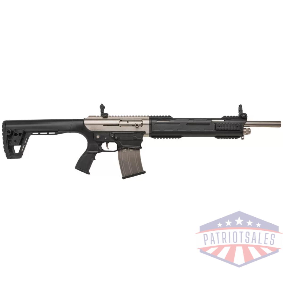 G21000102. Webp - tokarev tar 12p ar 12 12ga 3" - 18. 5" 5rd black nickel - g21000102