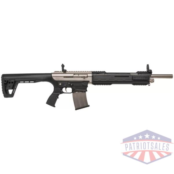 TOKAREV TAR 12P AR 12 12GA 3" - 18.5" 5RD BLACK NICKEL