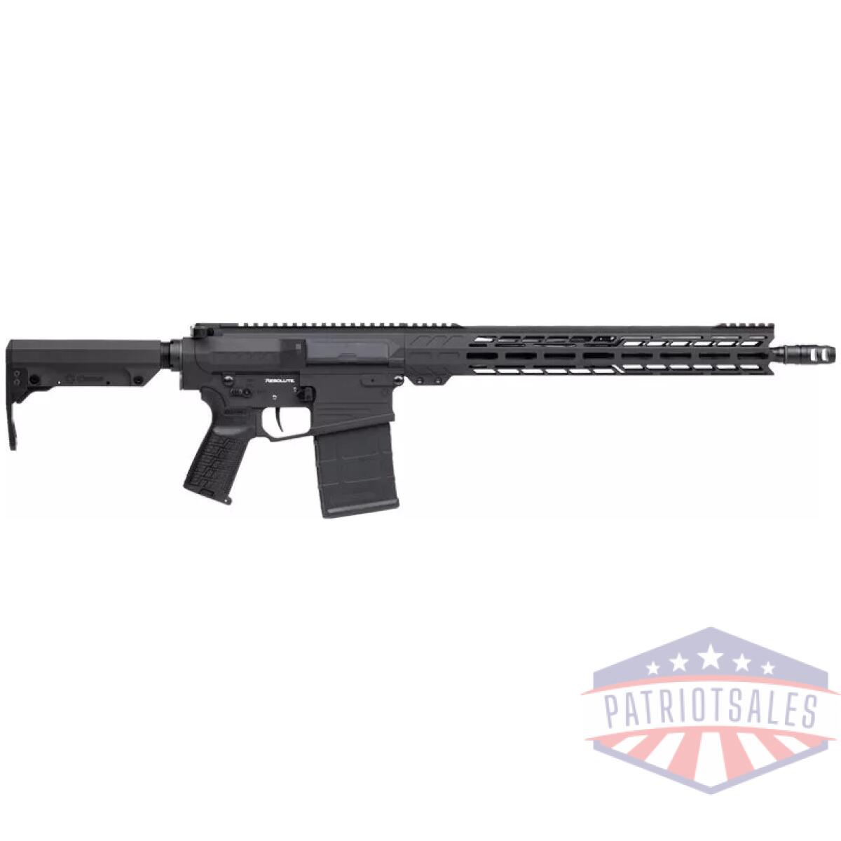 Cmmg rifle resolute mk3 8. 6 - black 16. 1" 20rd armor black - image 1