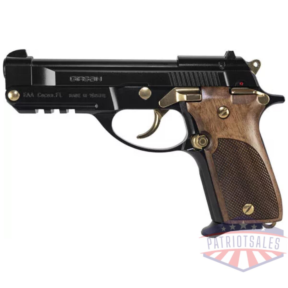 G390875_left - girsan mc14t solution 380acp - gold and black g10 tipup 13rd - g390875 left