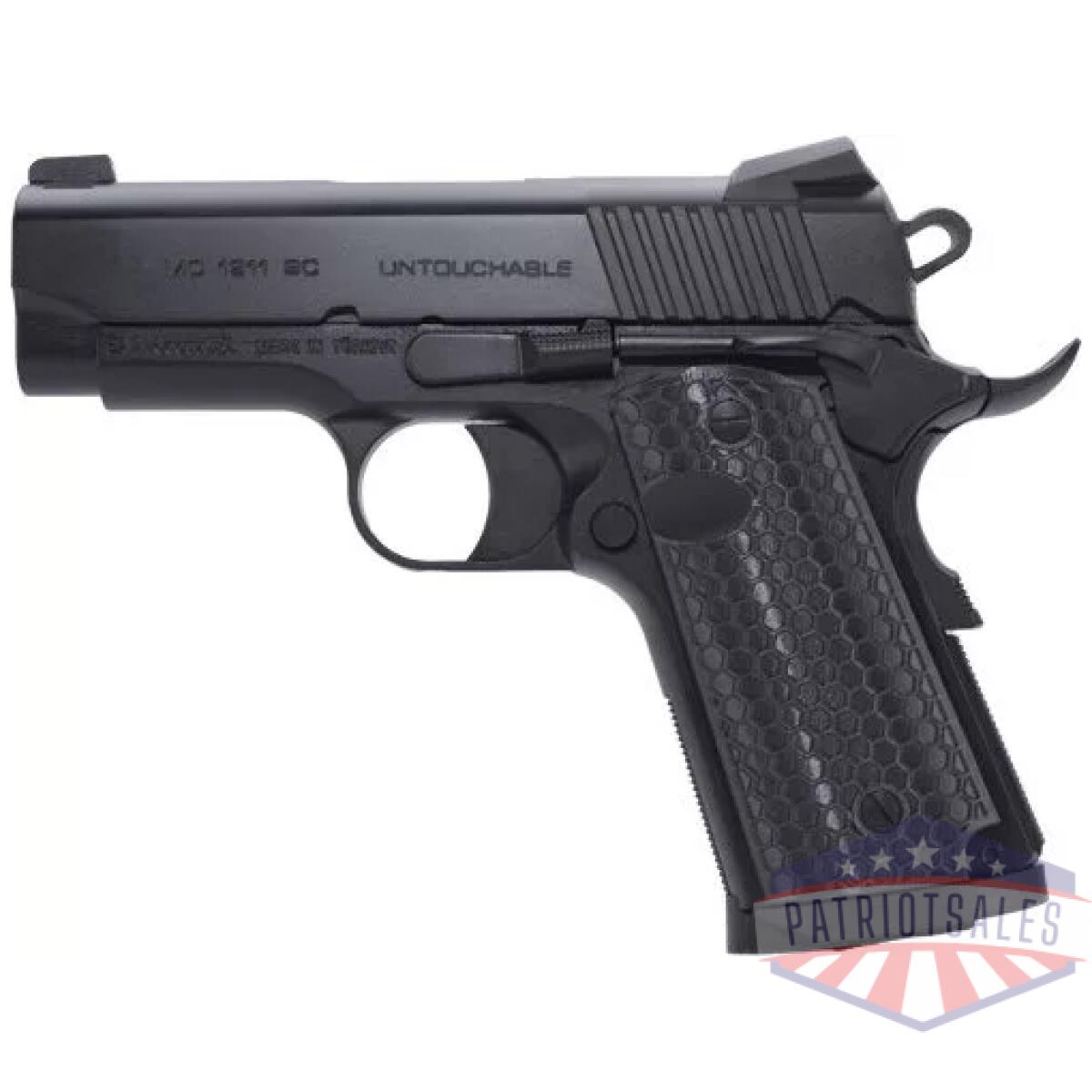 G392050_1. Webp - girsan mc1911 untouchable - 45acp officer g10 6rd black - g392050 1