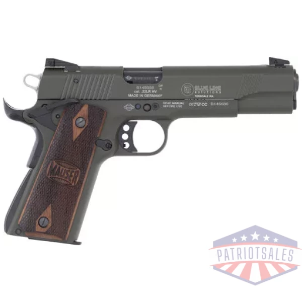 BL MAUSER 1911 22LR 10-SHOT - WALNUT MAUSER GRIPS ODG