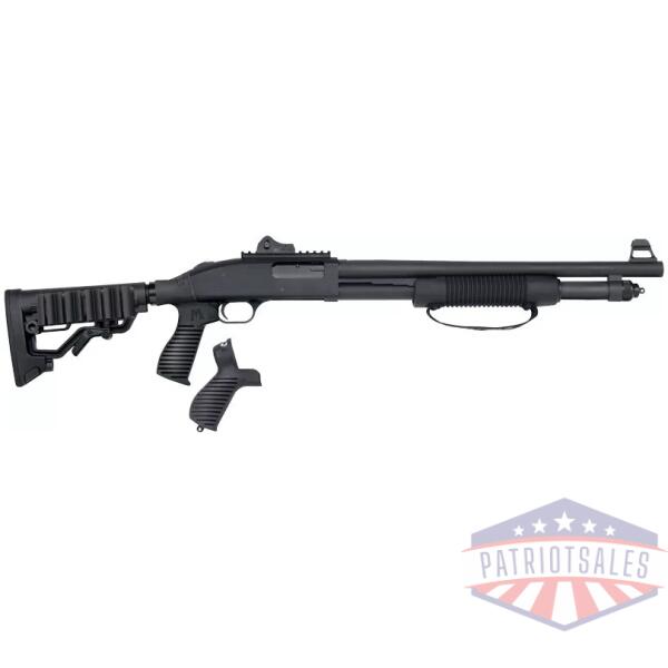 MOSSBERG 590SPX 12GA 3" 18.5" - 6RD ADJ STOCK BLUED/SYN