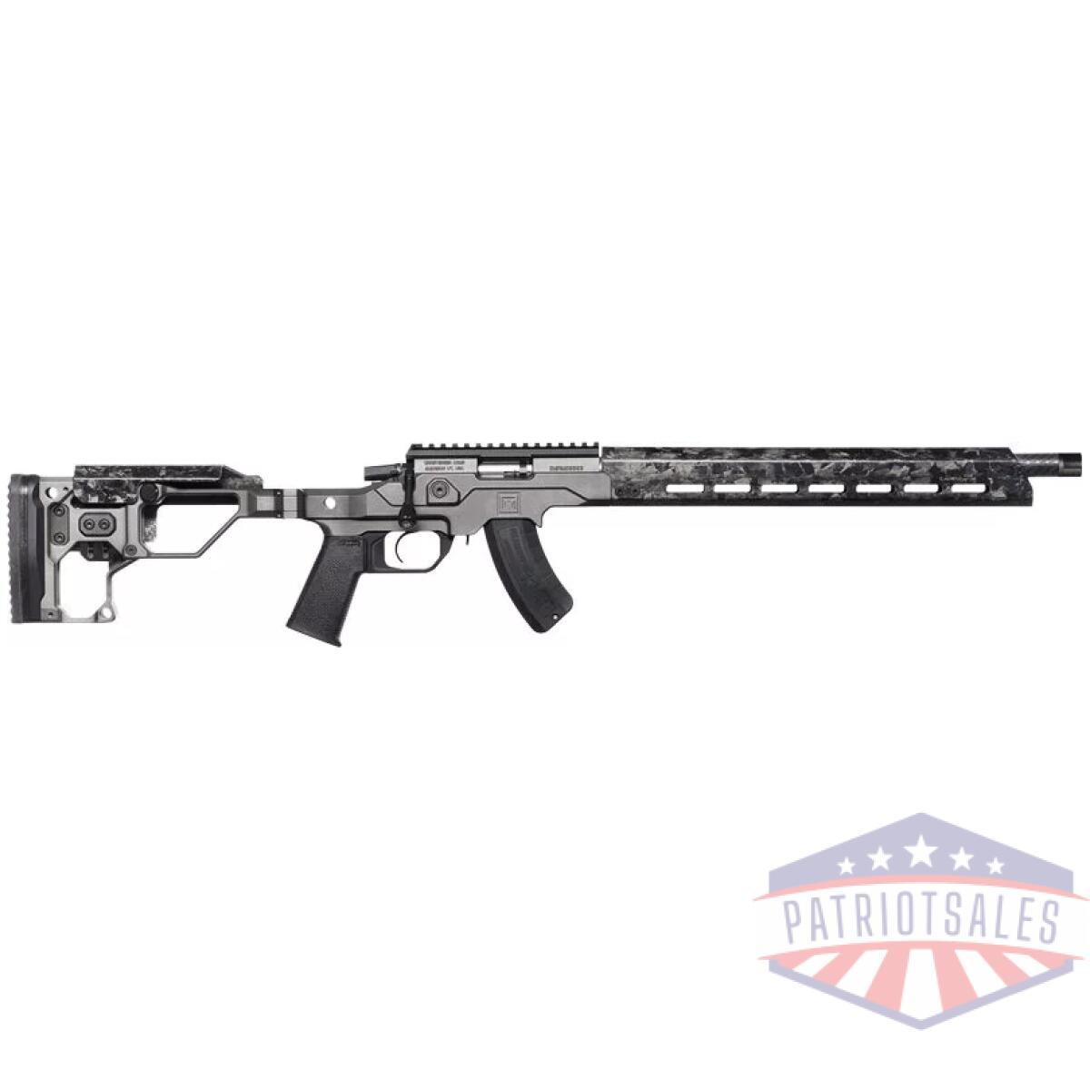 G8011202600. Webp - christensen mpr rimfre 22lr - 16" cf/chassis tungst adj fldg - g8011202600