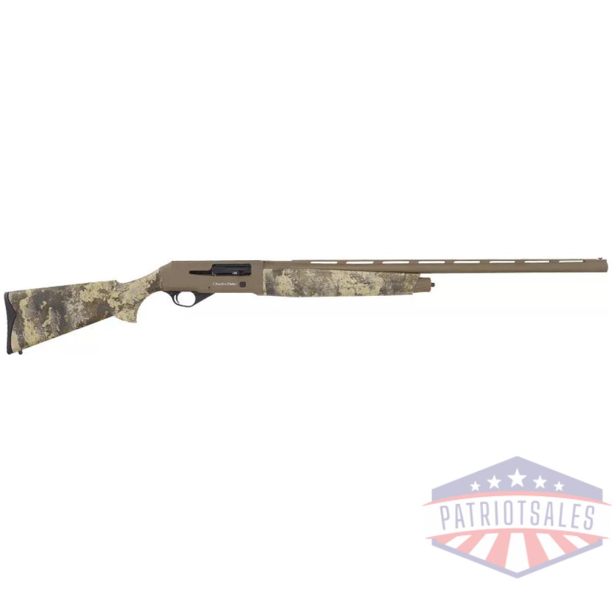 G930204pt - charles daly 601 12ga 3" 28"vr - fde true timber prairie - g930204pt