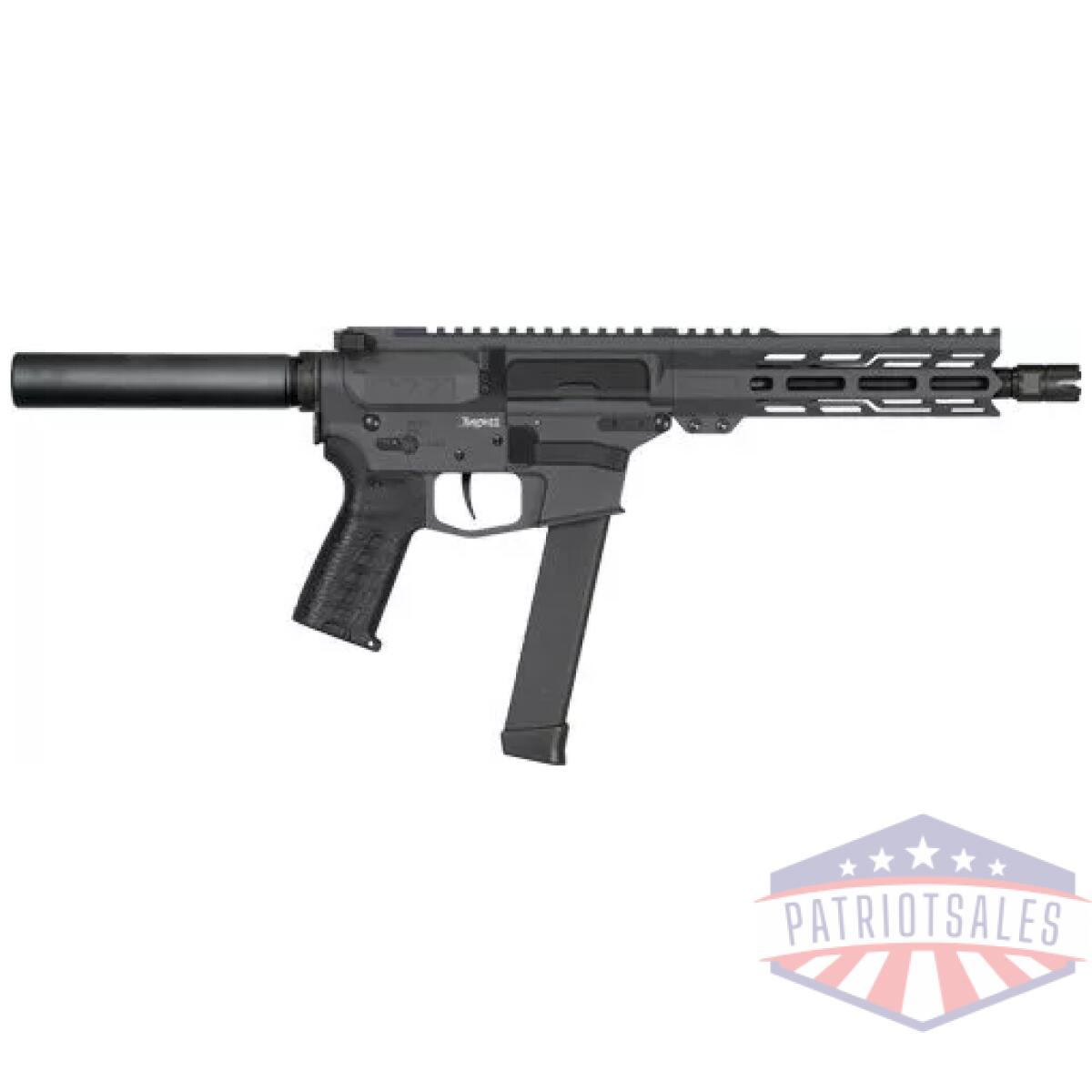 G99ae80fsg. Webp - cmmg pistol banshee mkgs 9mm - 8" 33rd pistol tube grey - g99ae80fsg
