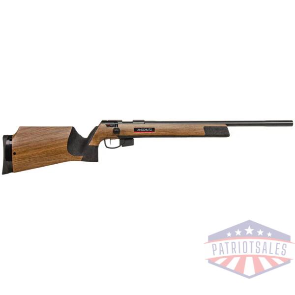 ANSCHUTZ 1761 HB MSR 22LR - 21.4" BLUED/WALNUT 2-STG