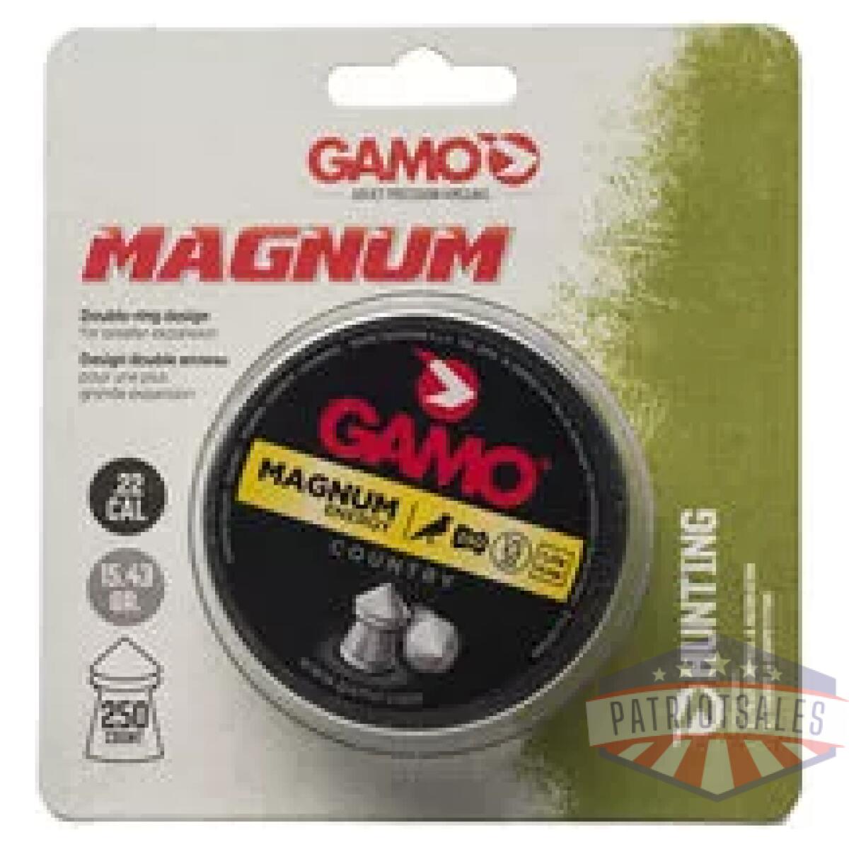 Gam6320225bl54_1 - gamo magnum sp dbl ring. 22 250ct - gam6320225bl54 1
