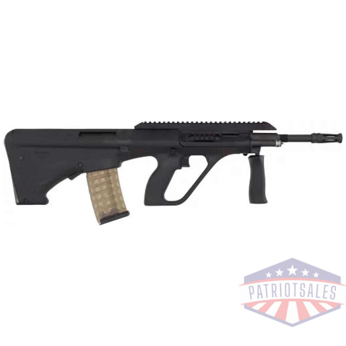 Gaugm2blkext-1 - steyr aug a3 m2 5. 56/223 - 16" 30rd black w/ext rail - gaugm2blkext 1