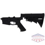 ANDERSON COMPLETE AR-15 LOWER - RECEIVER CLOSED BLACK