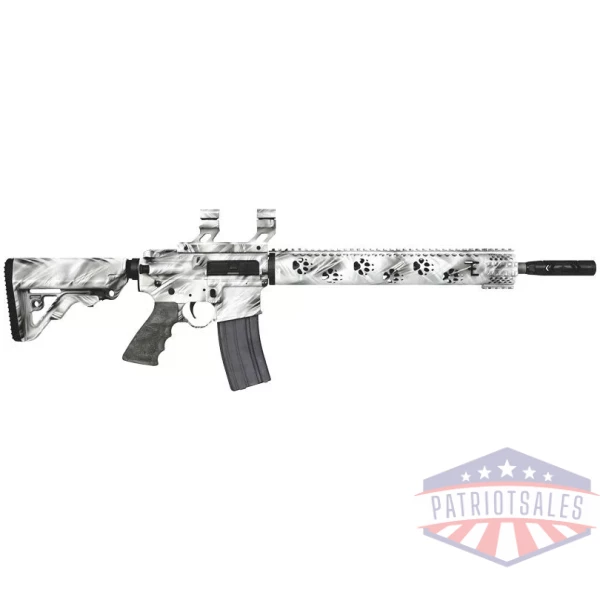 RRA LAR15 PREDATOR2 223 WYLDE - W/SCOPE MOUNT 16" BBL GHOST
