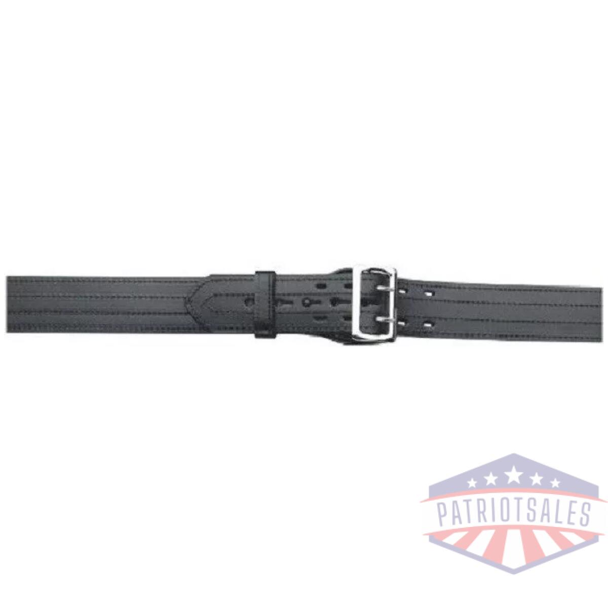 Gg-f-lb59-36br. Webp - fully lined leather duty belt - gg f lb59 36br