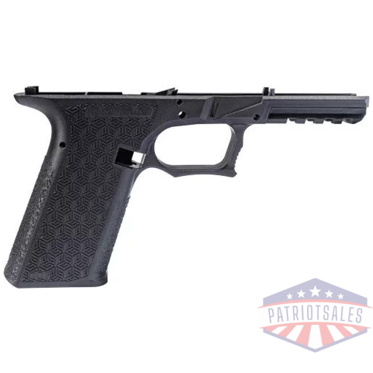 Ggpcpfsblk_1 - grey ghost prec combat pistol - stripped full size frame black - ggpcpfsblk 1