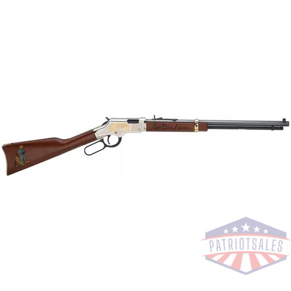 HENRY GOD BLESS AMERICA - 22S/L/LR 20" OCTAGON ENGRAVED