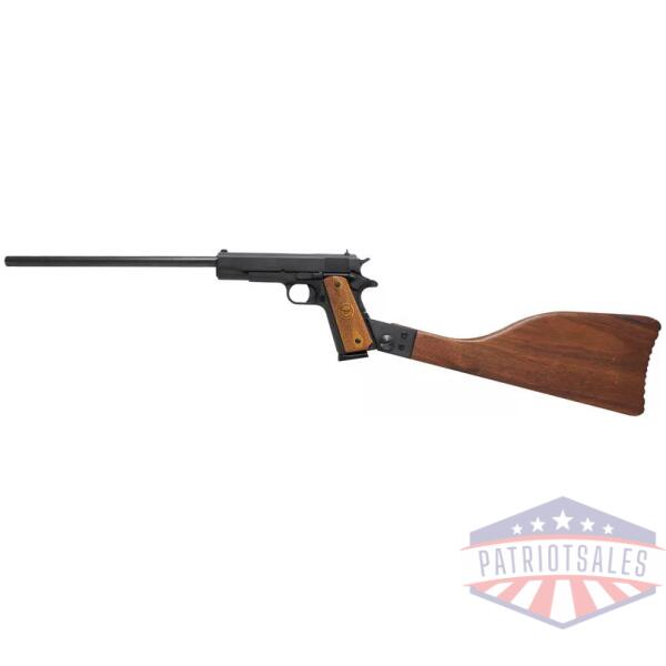 IVER JOHNSON 1911A1 RIFLE - 45ACP 16" FS 8RD MATTE WOOD