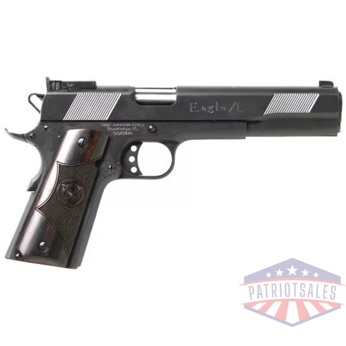 Gij29_1. Webp - iver johnson eagle xl 10mm - 6" adj 8rd matte blued walnut - gij29 1