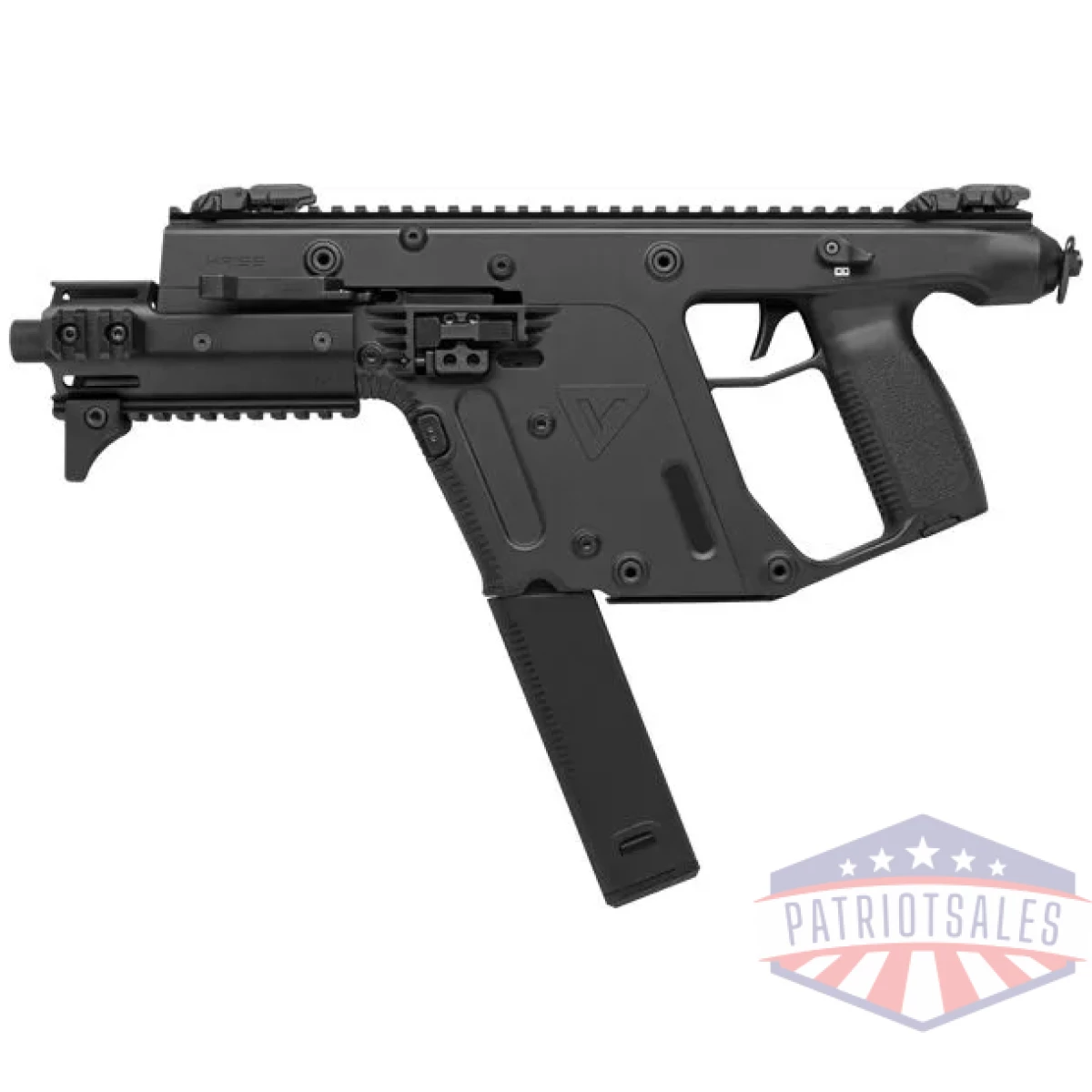 Gkv45pbl30_1 - kriss vector sdp-e g2 45acp - 6. 5" thread w/rail 30rd black - gkv45pbl30 1