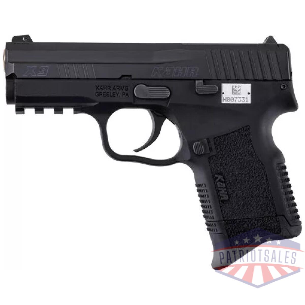 Gkx9094rd10_1. Webp - kahr arms x9 9mm 3. 54" black - poly double stack w/2-10rd mag - gkx9094rd10 1