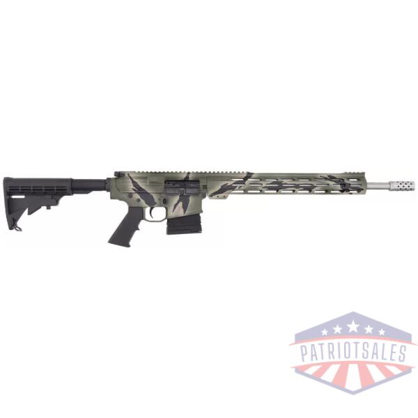 GLFA AR10 RIFLE 308 WIN 18" - S/S 10RD PURSUIT GREEN CAMO
