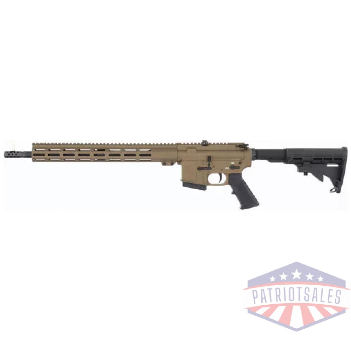Gl15350brz16_left - glfa ar15 rifle 350 legend - 16" nitride 5rd m-lok bronze - gl15350brz16 left