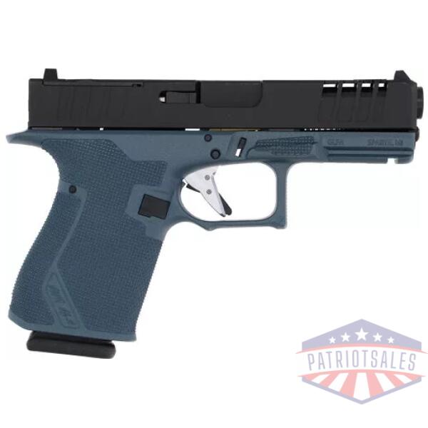 GLFA 19 STRIKER 9MM 4" 15 SHOT - BLACK SLIDE TITANIUM FRAME