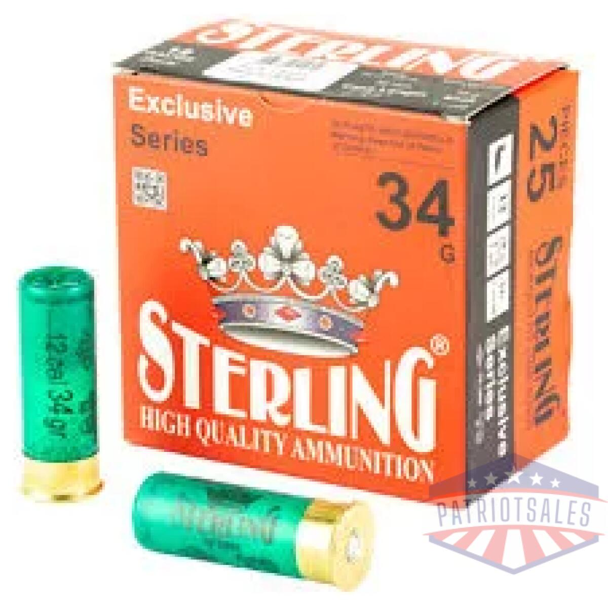 Glosrl8698779951030_1 - sterling exclsv 12ga 2. 75" #5 25/250 - glosrl8698779951030 1