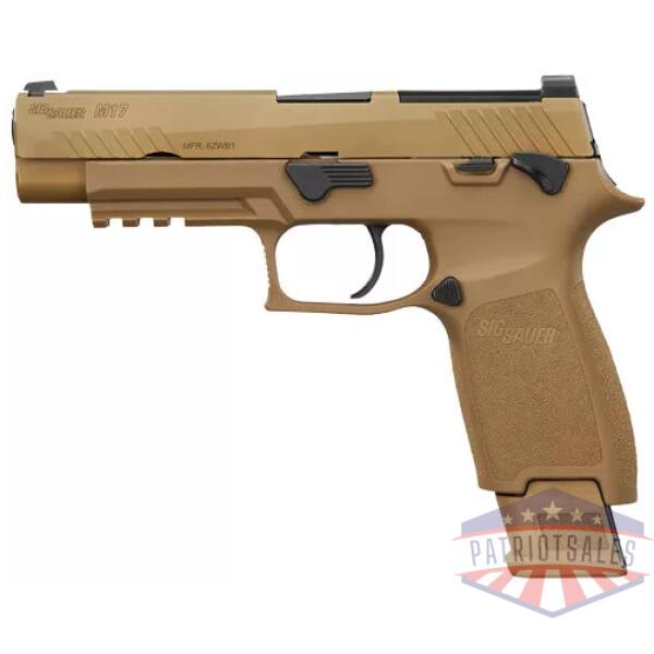 SIG M17 COMMERCIAL 9MM 4.7" - SIGLITE (1)17/(2)21 COYOTE