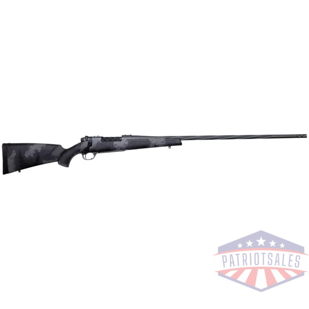 Gmlw01n7mmbr2b - weatherby mark v live wild - 7mm bc 22" w/mb grey/black - gmlw01n7mmbr2b