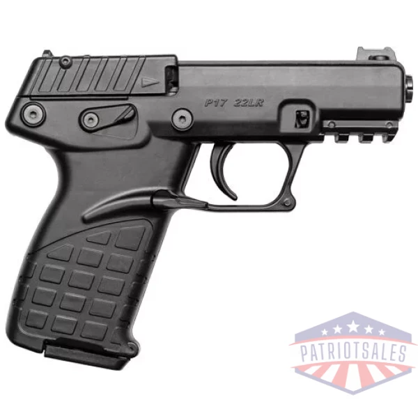 KEL-TEC P17 22LR 17RD - 3 MAGAZINES BLACK