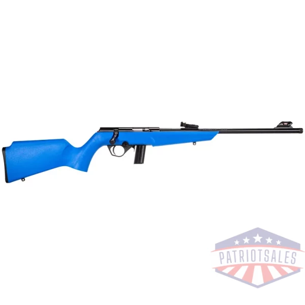 ROSSI RB22 COMPACT 22LR BOLT - 16.5" BLUE SYNTHETIC