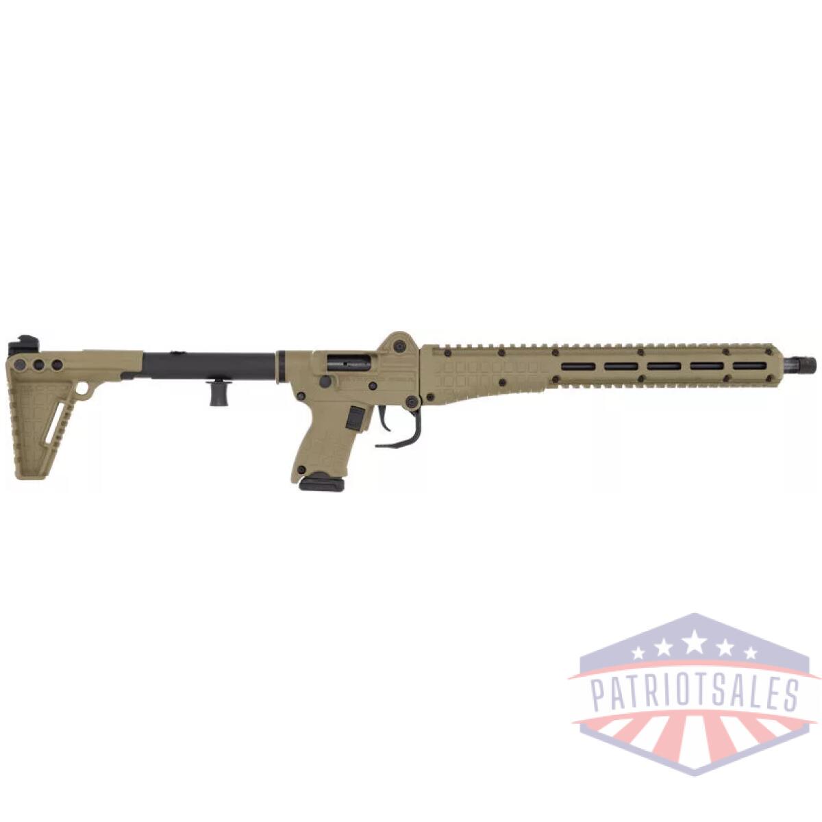 Gsub2k9glktan10 - kel-tec sub-2000 gen3 9mm 10rd - fits glock 9mm magazines tan - gsub2k9glktan10
