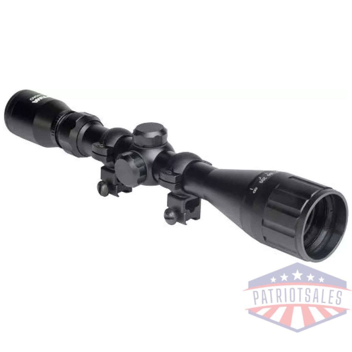 Ha90501 - hatsan optima 3-9x40 ao airgun - scope w/rings & caps - ha90501