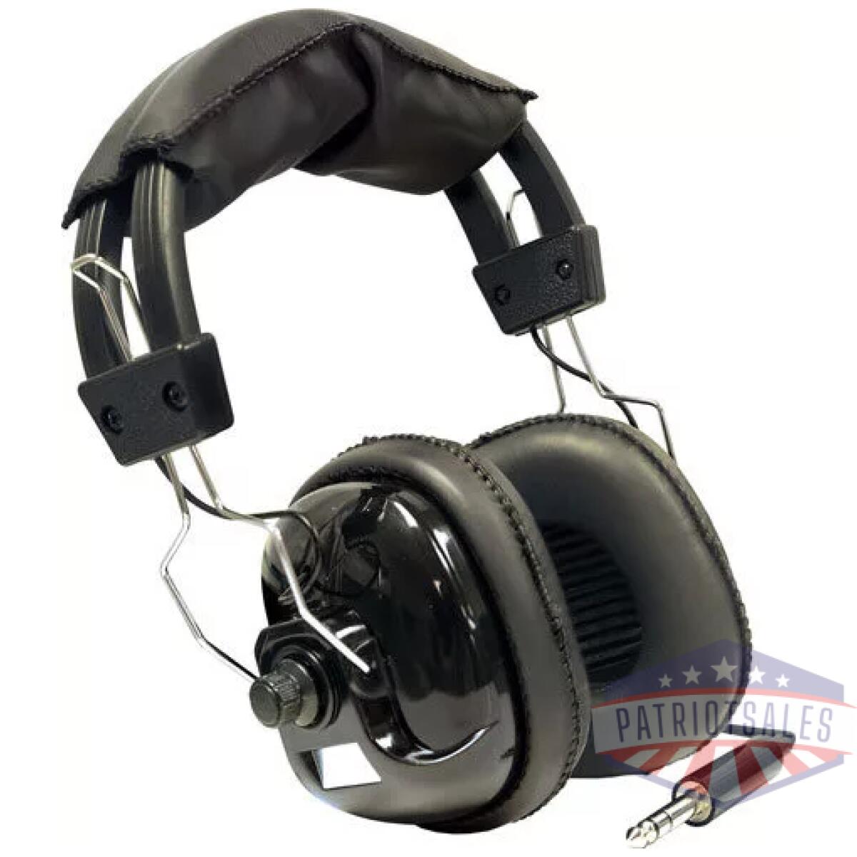 Head - bounty hunter metal detector - stereo headphones - head