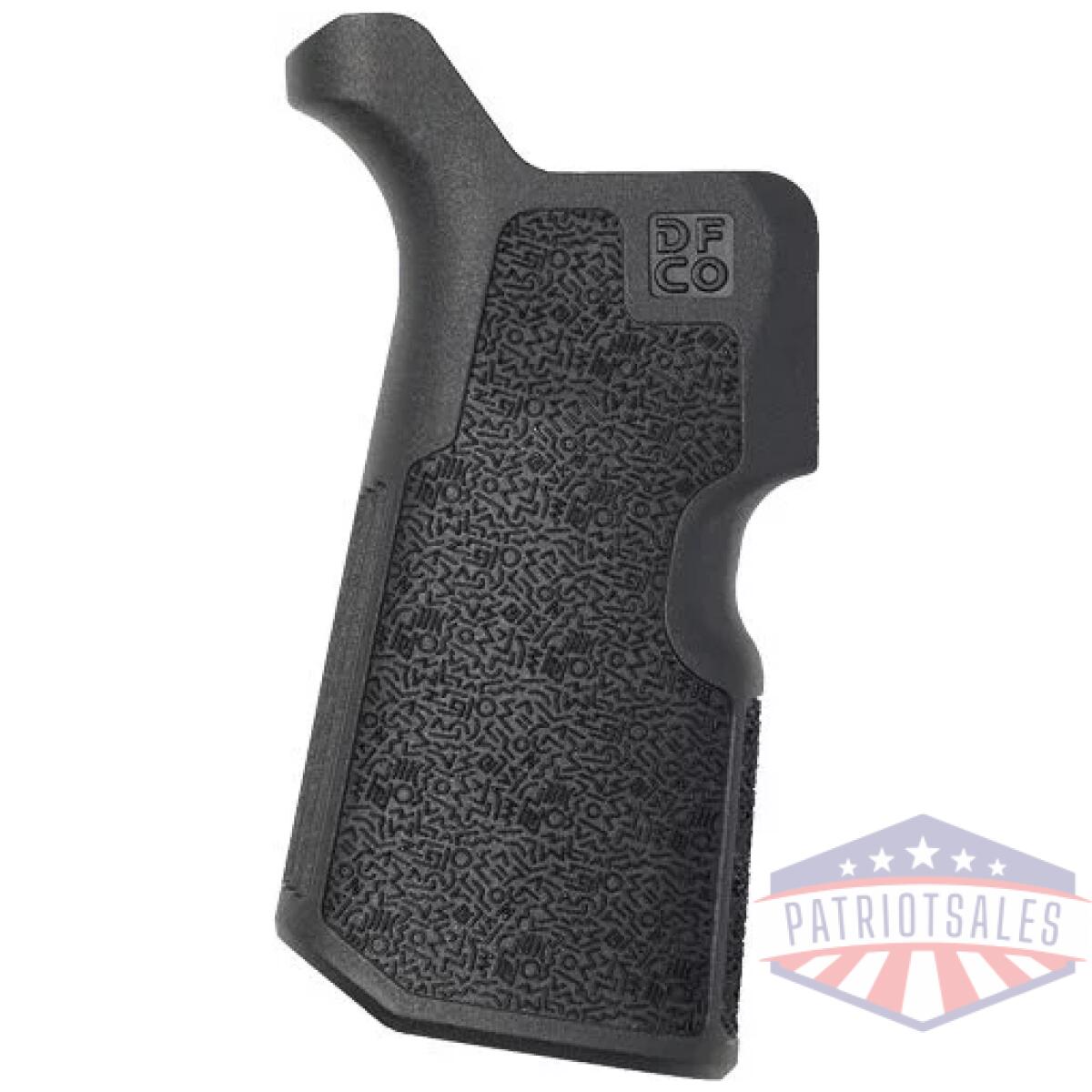 Kfgblk-1 - die free co kung fu grip black - 12 degree grip angle - kfgblk 1