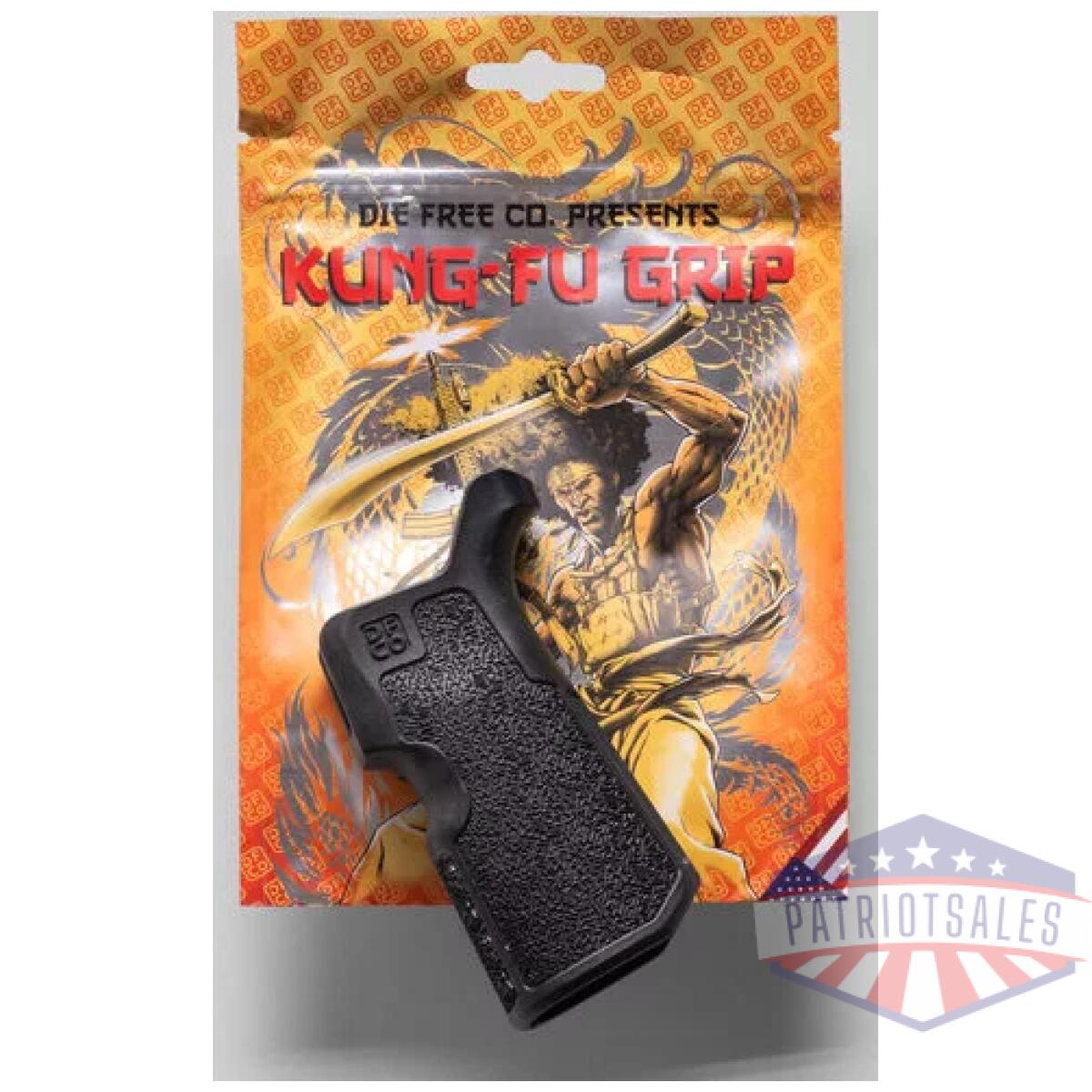 Kfgblk_pkg - die free co kung fu grip black - 12 degree grip angle - kfgblk pkg