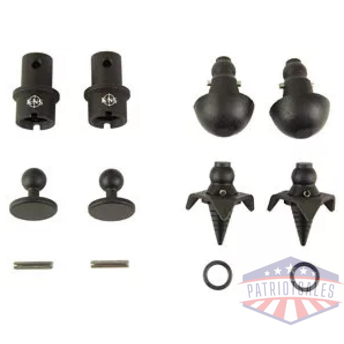 Knssnapfoot-magpulkit_1 - kns snapfoot q-chng bipod kit mgpul - knssnapfoot magpulkit 1