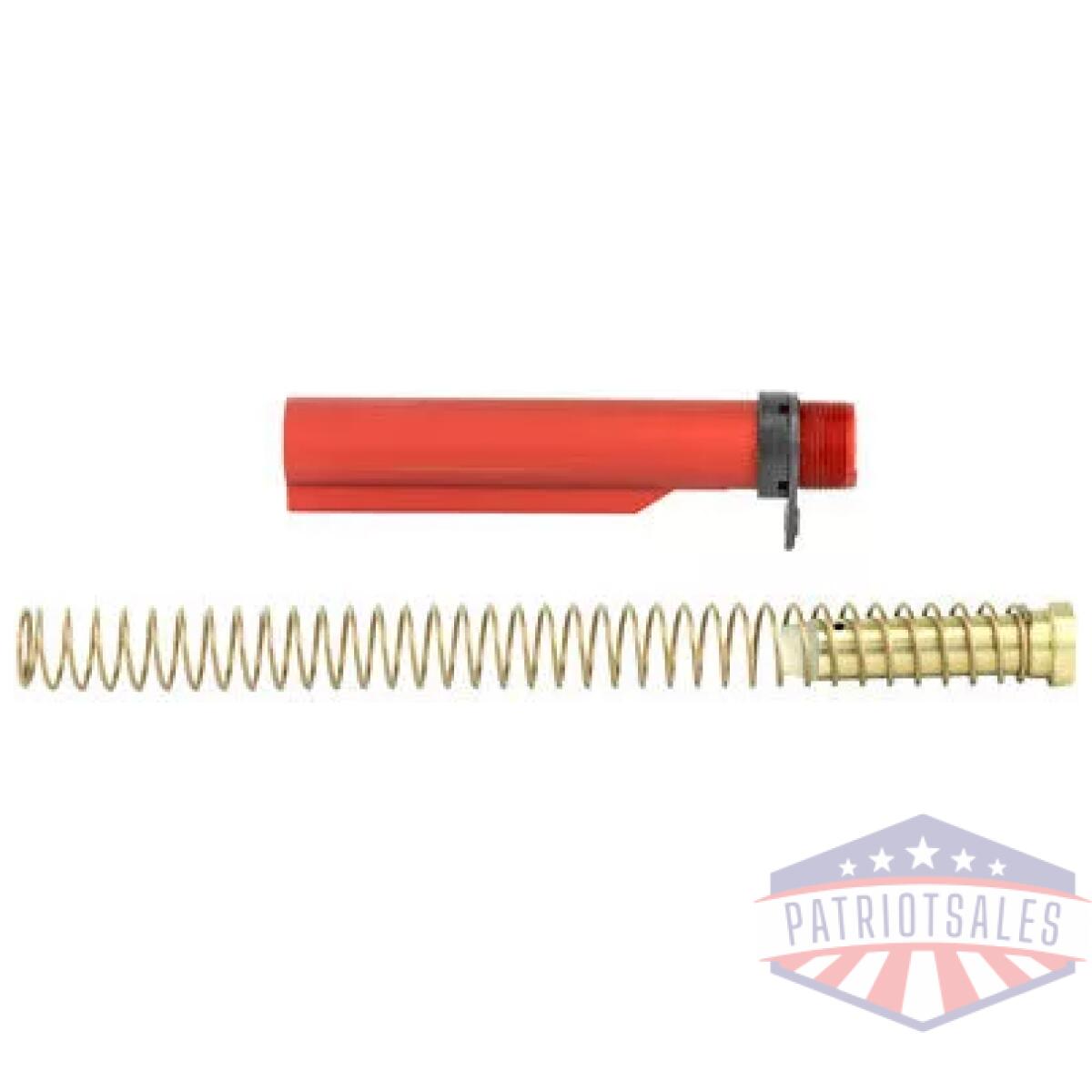 Lbmilbufkt-red_1 - lbe ar milspec buffer tube kit red - lbmilbufkt red 1
