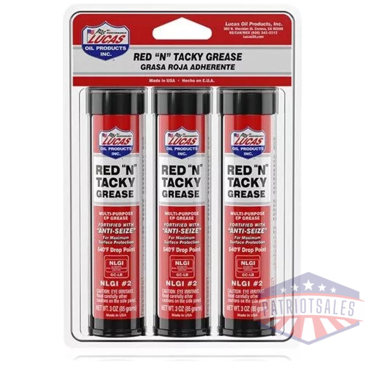Luc-10318 - red ''n'' tacky grease - luc 10318