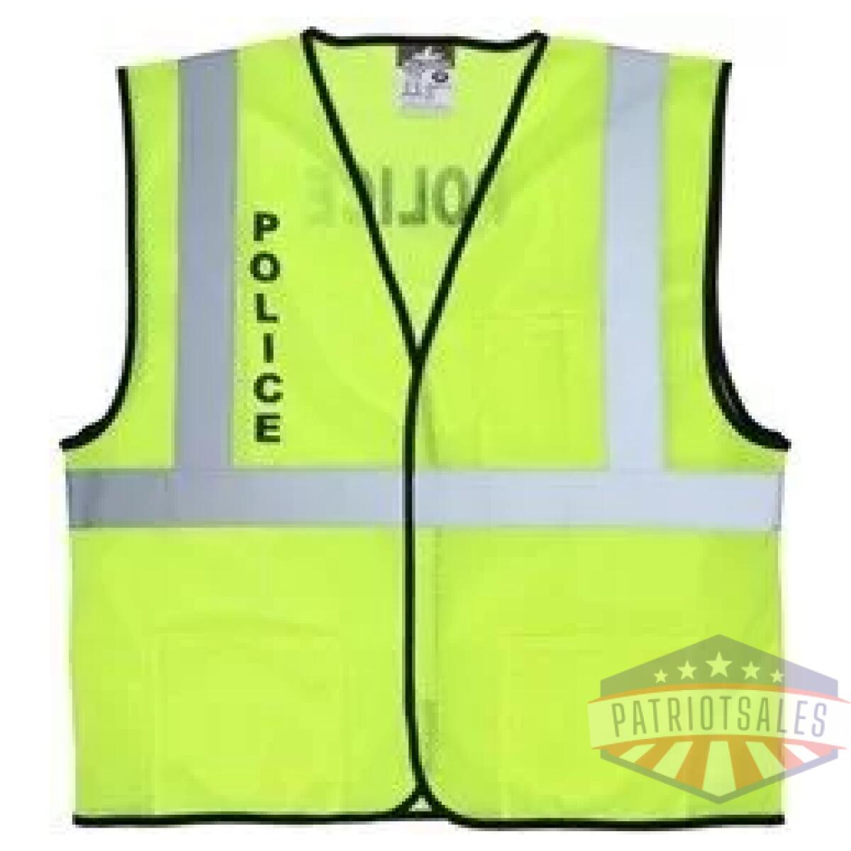 Mcr-vcl2mlplcm - luminator series hi-vis reflective lime safety vest - mcr vcl2mlplcm