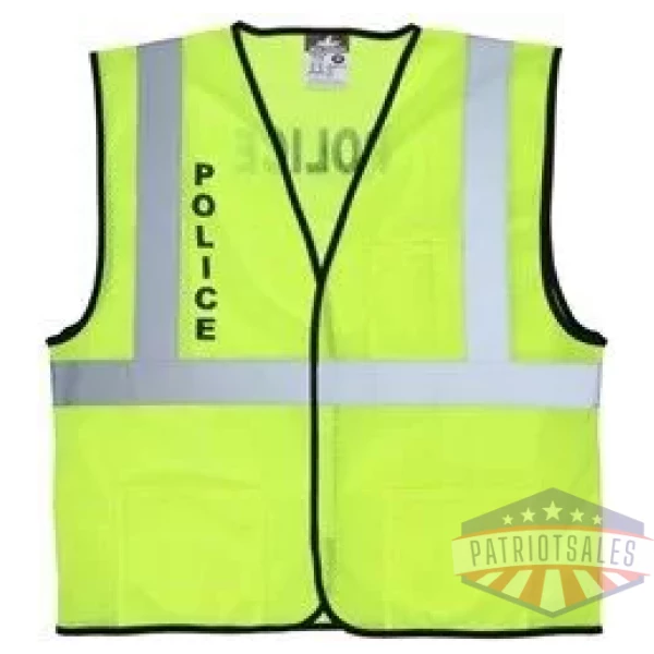Luminator Series Hi-Vis Reflective Lime Safety Vest