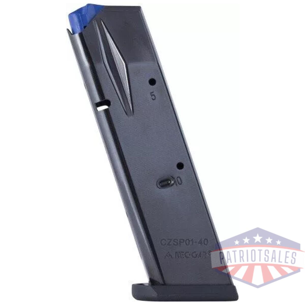 Mgcz4010b_1_1 - mec-gar magazine cz 75b - 40s&w 10rd blued - mgcz4010b 1 1