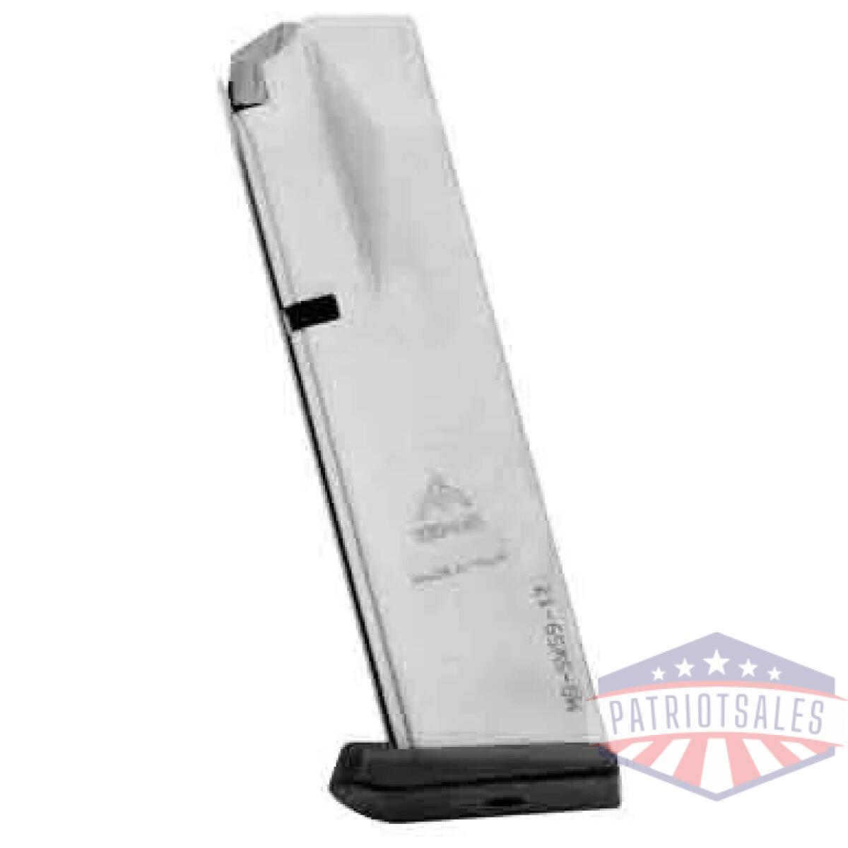 Mgsw5917n_1 - mec-gar magazine s&w 5900 - series 9mm 17rd flush nickel - mgsw5917n 1