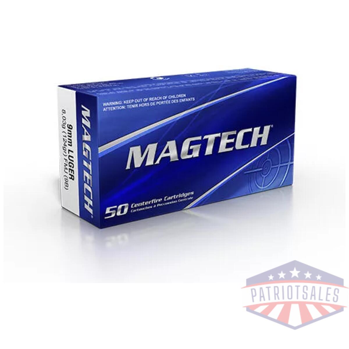 Mgt9bcs - 9mm luger fmj - mgt9bcs