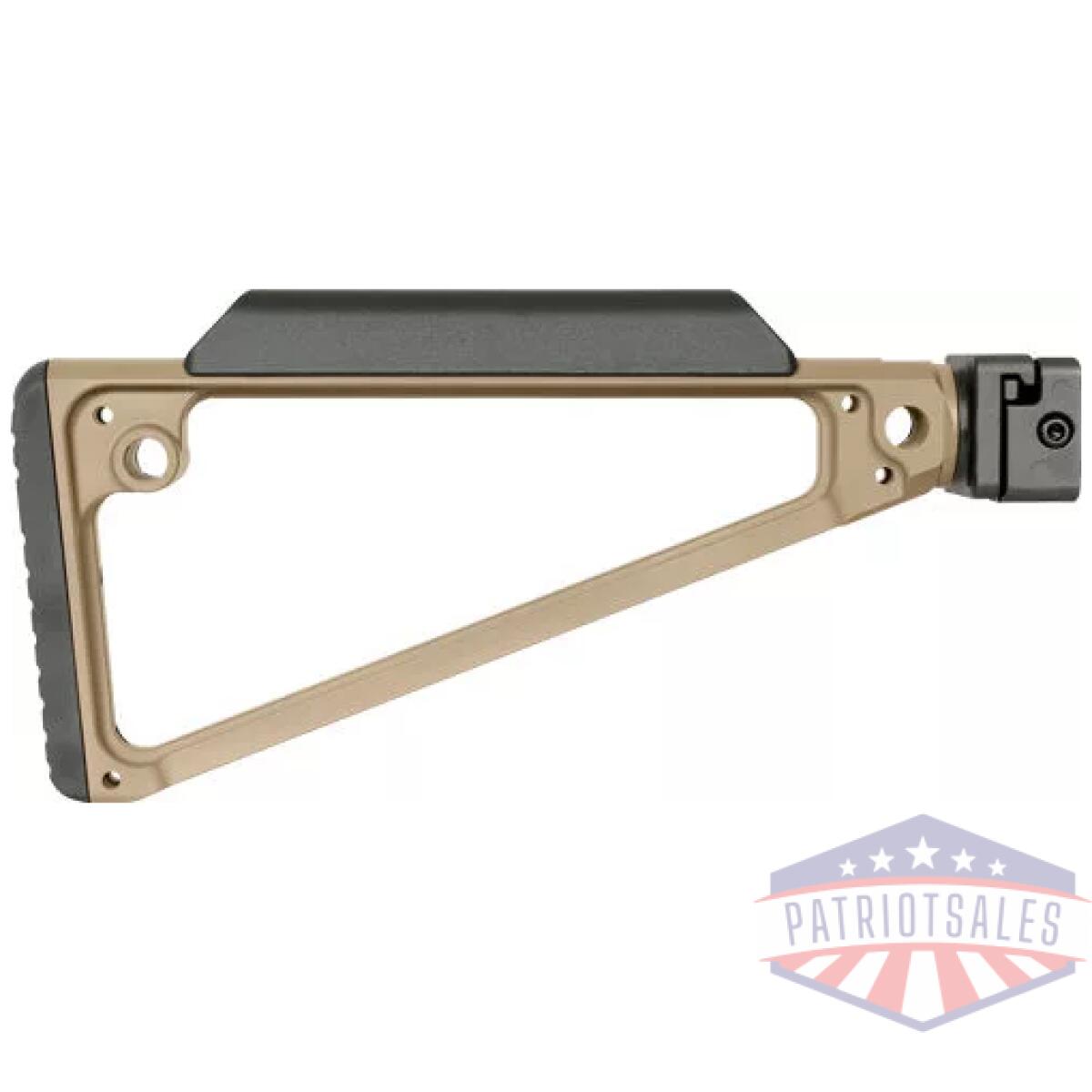 Mitrisffde - mi triangle 1913 side folding - stock flat dark earth - mitrisffde