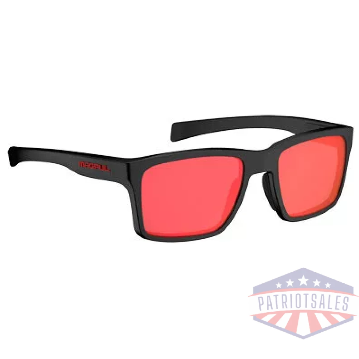 Mpimag1277-1-001-1140_1 - magpul rider blk frame gry/red lens - mpimag1277 1 001 1140 1