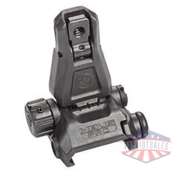 MAGPUL MBUS PRO REAR FLIP SIGHT BLK